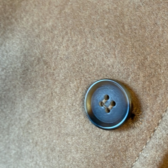 New w/ Tags! J. Crew Wool Blend Pea Coat in Camel Color Size 12 - Picture 3 of 11